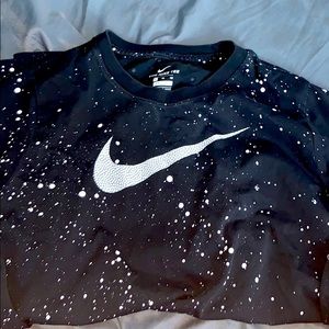 Black Nike Speckled T-Shirt